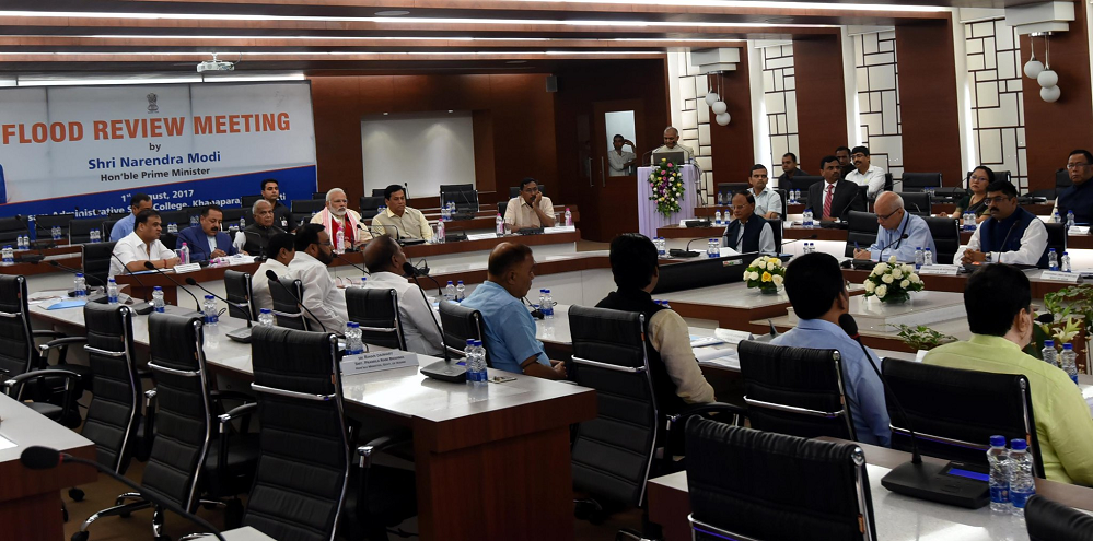 Modi assures aid to tide over flood