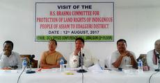 HS Brahma committee visits  Udalguri