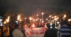 Stop eviction: Torch rally in Gogamukh