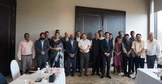 Zeliang meets USIBC team