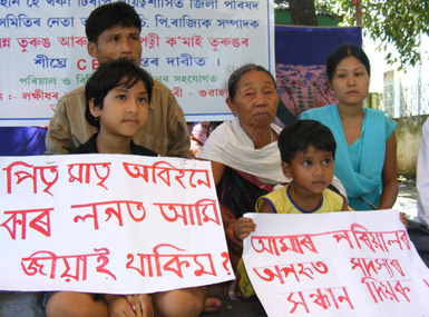 Prasanna Turung: Family resents govt failure; demands probe