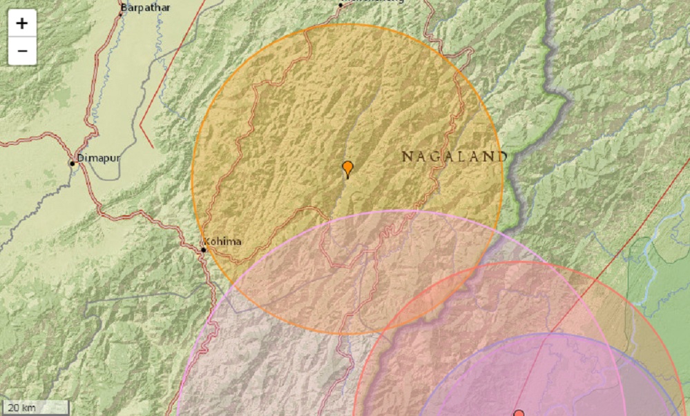 Mild  quake hits Nagaland