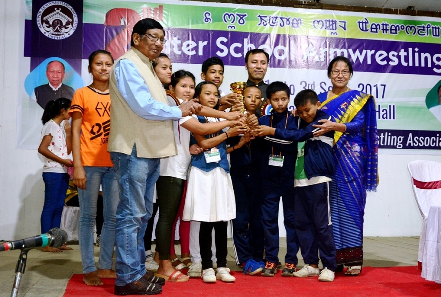 Ramlal Paul HS School clinch wrestling champ