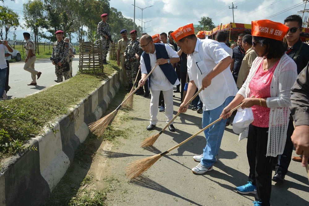 Manipur welcomes Swachhta Hi Bharat Sewa Palan