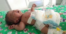 Newborn found abandoned 