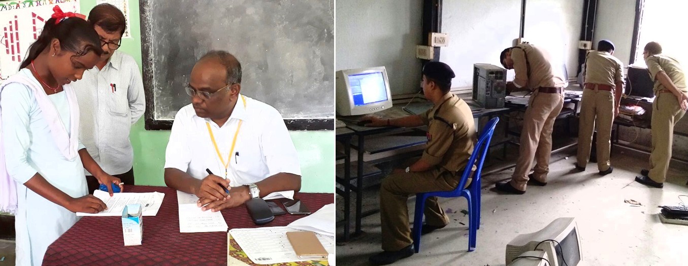 EE takes steps to repair computers at Kalaigaon Schools