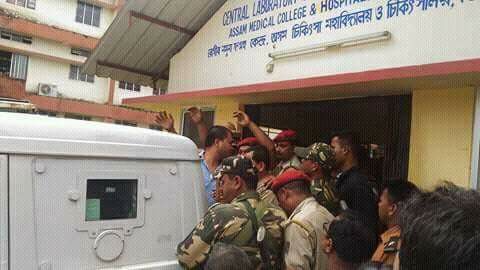 Akhil unwell, admitted in AMCH