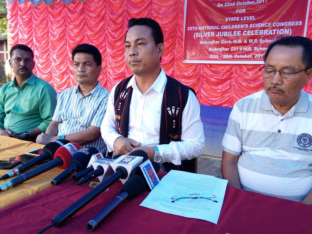 Sonowal on visit to Kokrajhar  Oct 26