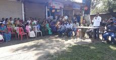 Anti - Black  money day in Namrup