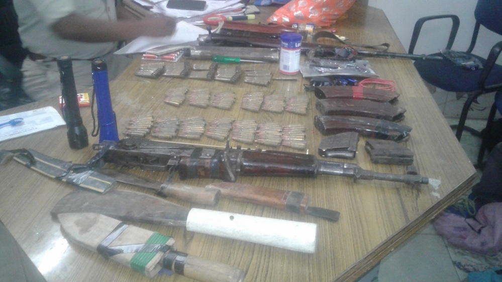 Huge cache of arms, ammo seized in Nagaon