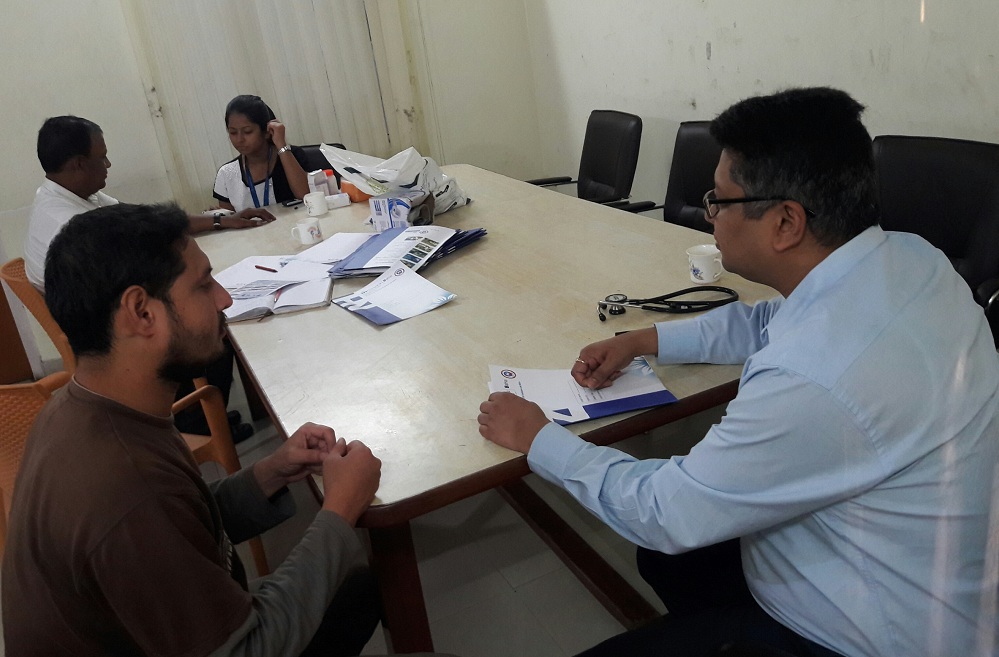 Narayana doctor conducted media OPD clinic