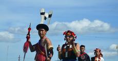 Festivity in Nagaland township
