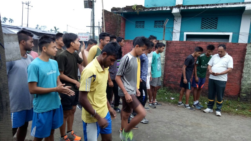 Army training for youths