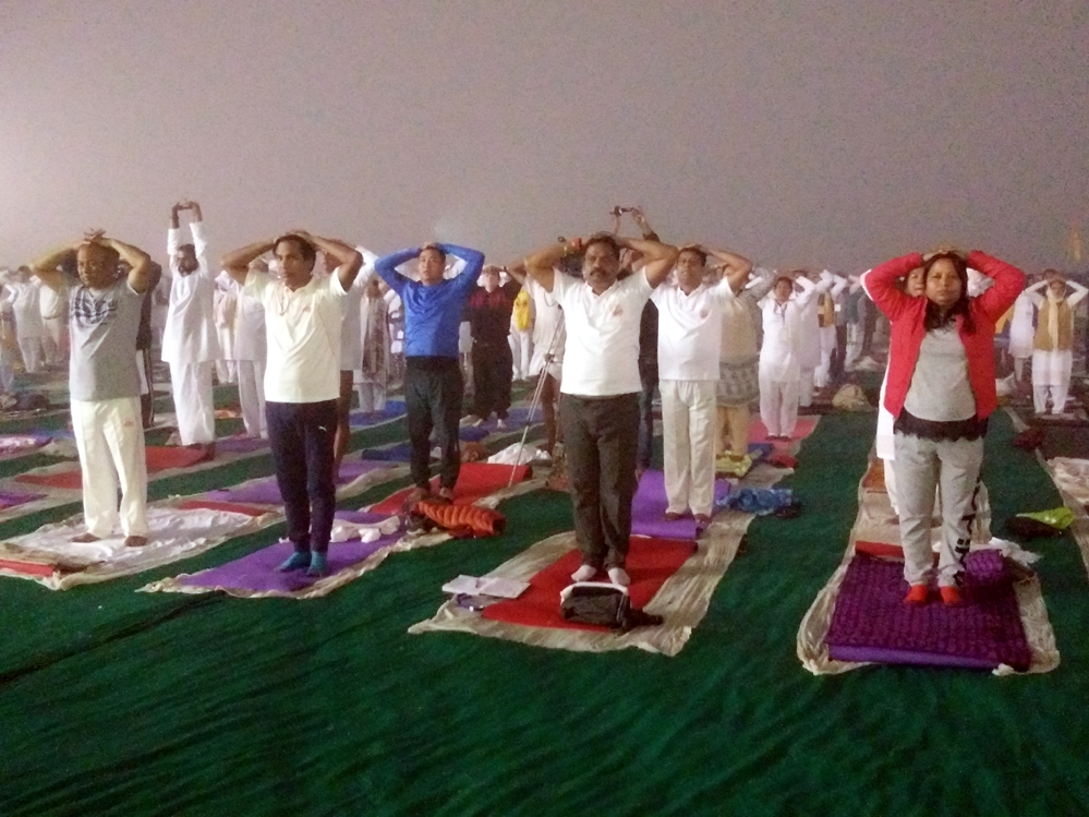 Free yoga camp concludes with huge response