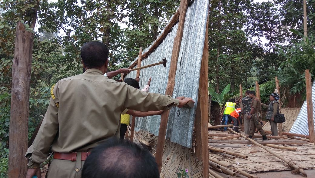 War like situation in Guwahati outskirt