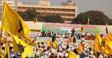 Bodos stage dharna in Delhi with statehood demand