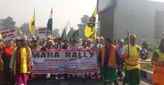Huge rally in Delhi for seperate Bodoland
