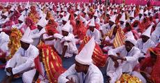 Community marriage passed off peacefully