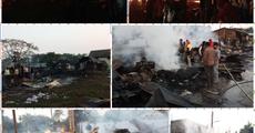 Ravaging inferno in Namrup; 35 shops gutted