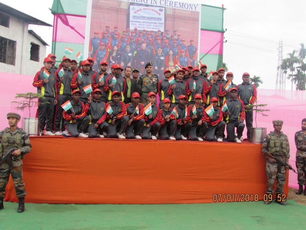 Army flags off Integration tour in Naharkatia