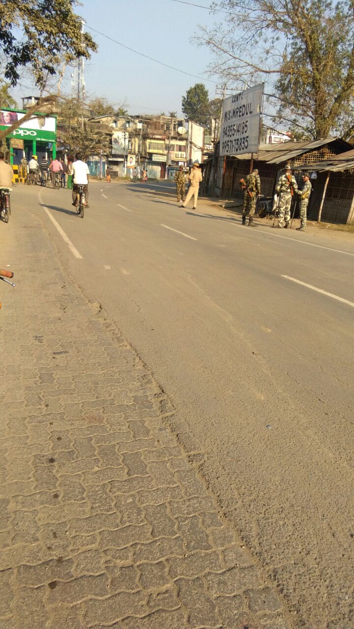 Eerie silence in Dhula as curfew remains