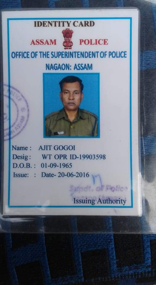 Police officer crushed to death