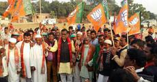 Modi on electioneering visit to Tripura