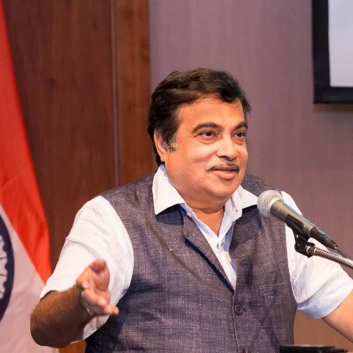Gadkari on visit to Tripura