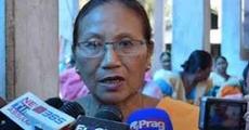 Pramila faces protest, blames railways