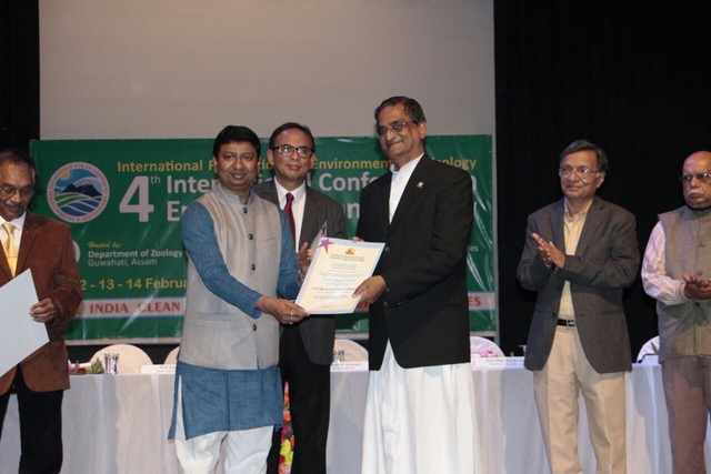 Lifetime achievement award for Salesian Varsity VC
