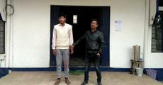 Absconding jail inmate held in Raha