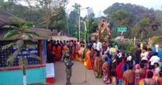 Tripura polling peaceful