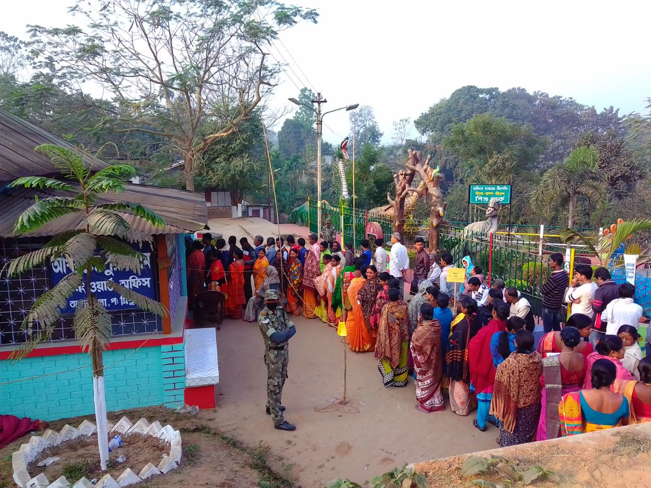 Tripura polling peaceful
