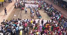 Adivasi blockade hits train services