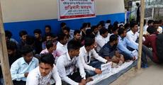 Burning protest in gangrape-hit Nagaon 