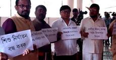 Cong stages walk out in assembly