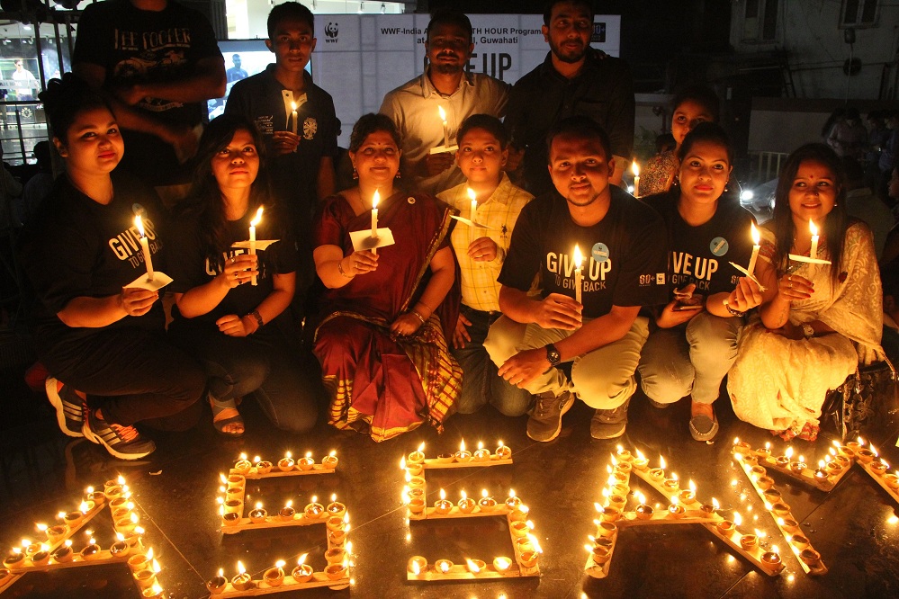 Earth hour pledge