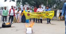 Protest erupts in Namrup 