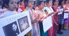 Dokmoka mob lynching : Candle light vigil in Kokrajhar