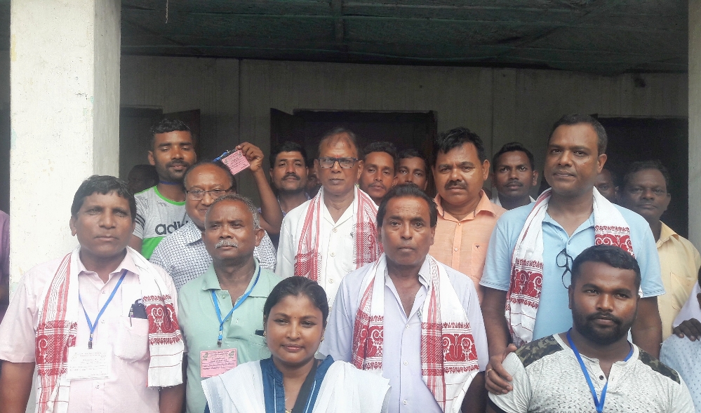Rajya Sabha,MP,Santiuse Kujur in trade union's body 