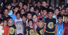 Summer dance workshop at Tangla