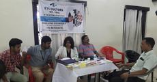 Eye screening camp concluded at press club