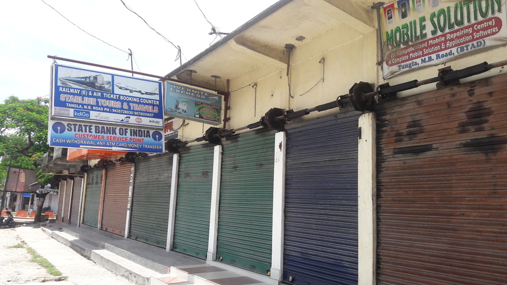 Total shutdown in Udalguri during 24 hour AKRSU bandh