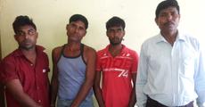 4 among village headman apprehended in minor kidnapping case