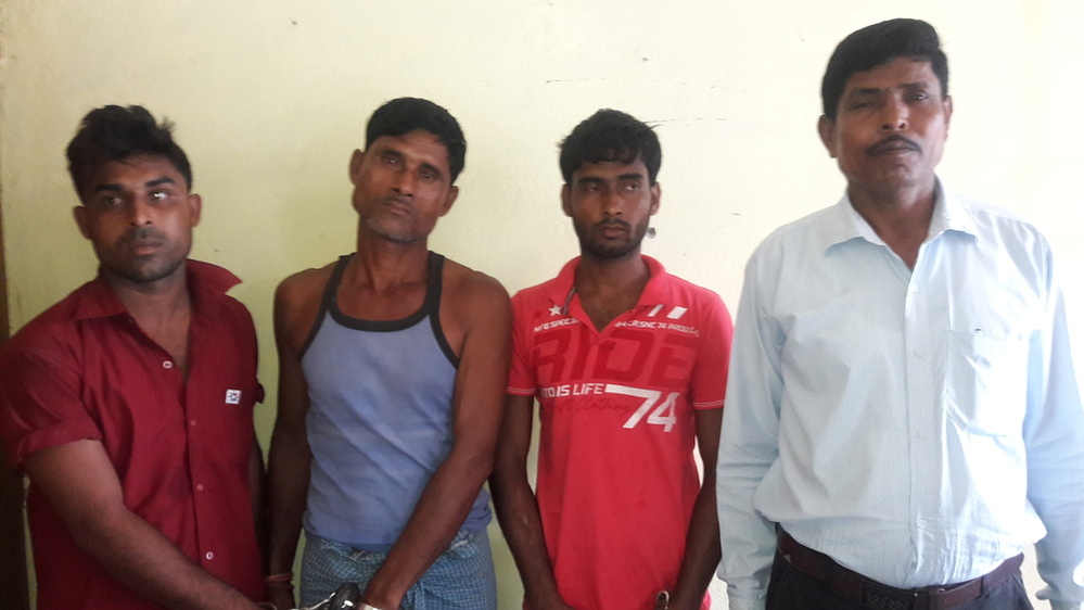 4 among village headman apprehended in minor kidnapping case