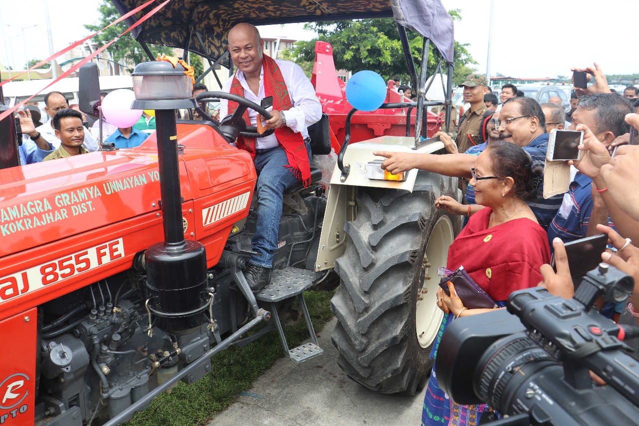 Tractors distributed in Kokrajhar