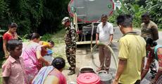 SSB provides drinking water to villagers in Udalguri