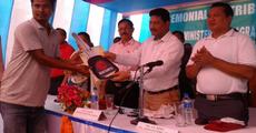 Farmers receive Tractors under CMSGUY in Udalguri