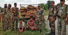 37 Bn SSB apprehends 2,seizes Illegal forest products