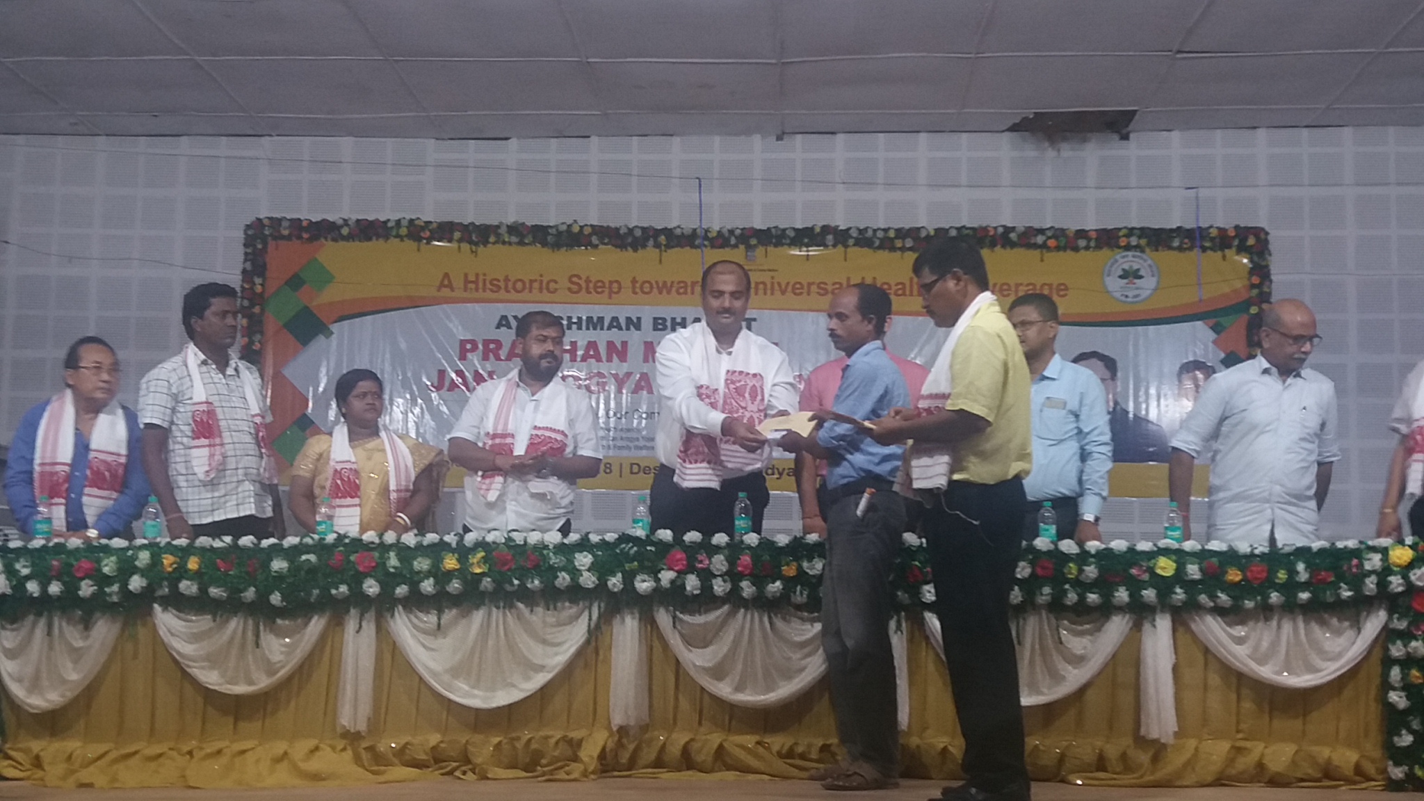 Ayushman Bharat launches in Hojai District